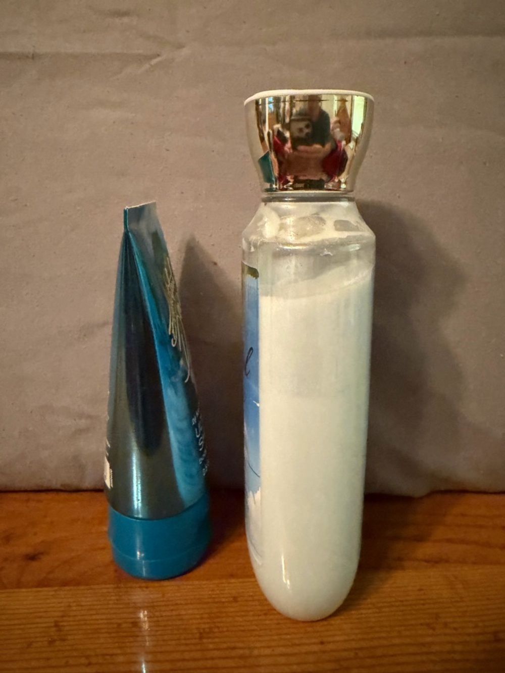 Bath & Body Works Beautiful Day Lotion & Ultra Shea Cream - Blue, White, Green - Picture 2 of 2